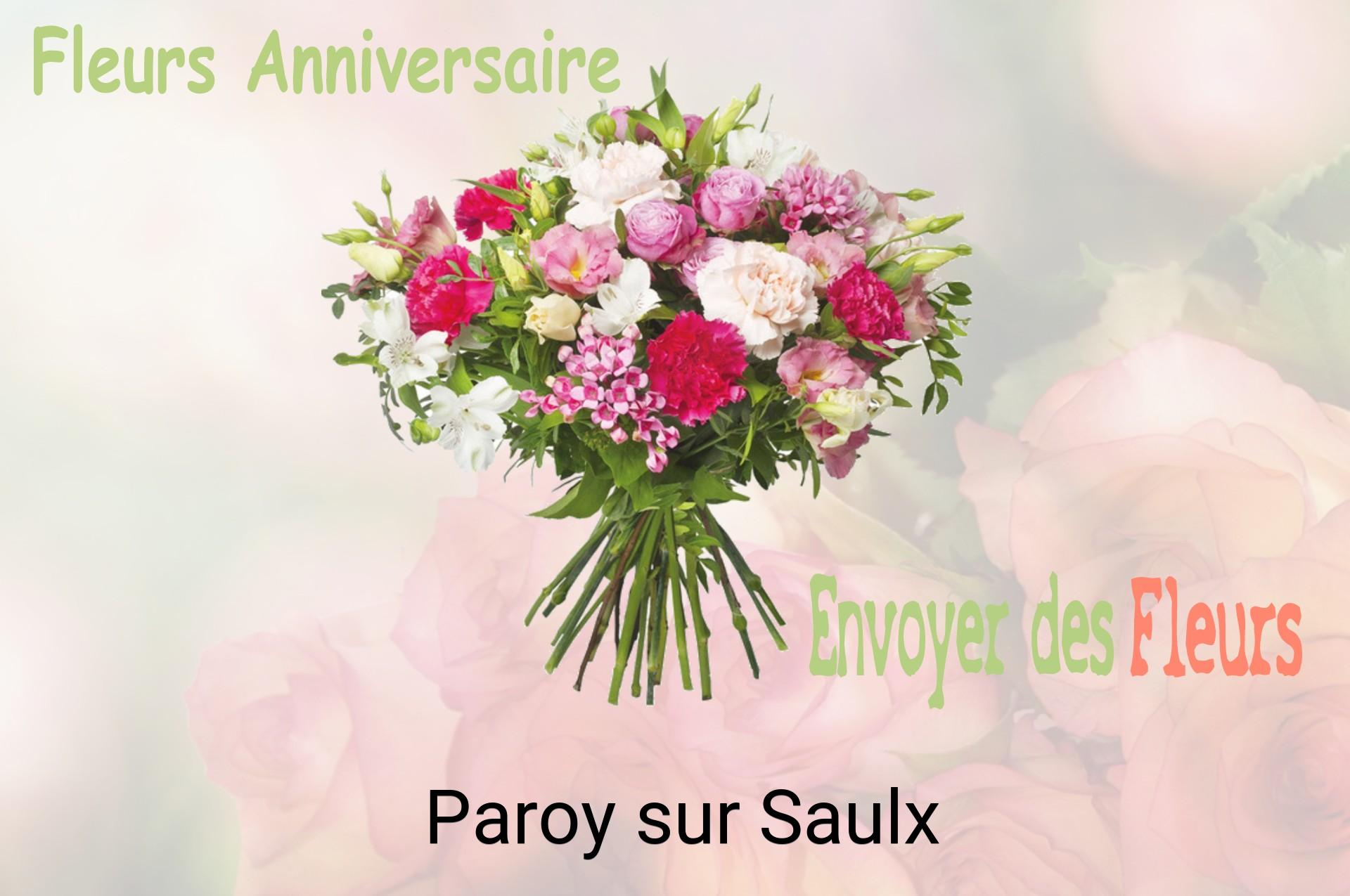 Bouquet de fleurs d’anniversaire livré à Paroy-sur-Saulx