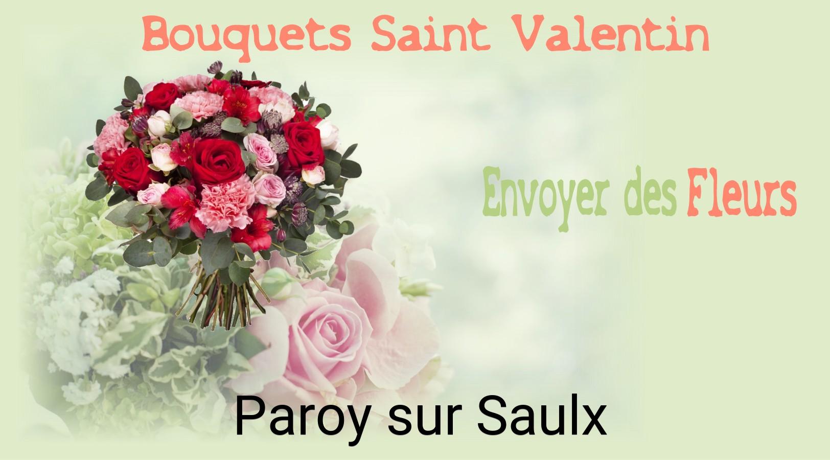 Roses de Saint-Valentin livrées à Paroy-sur-Saulx